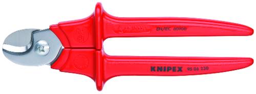 KNIPEX 95 06 230 Cesoia per cavi manici rivestiti in resina termoplastica 230 mm