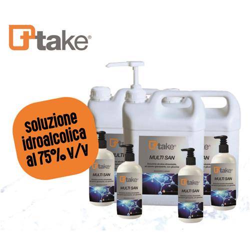 Kit Multi San Soluzione Idroalcolica al 75% v/v