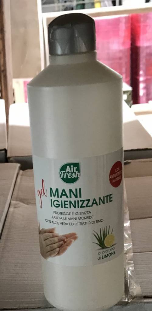 Gel Igienizzante Mani Limone 500 ml