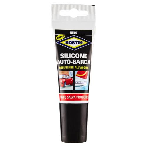 Silicone Auto-barca nero tubo 60ml