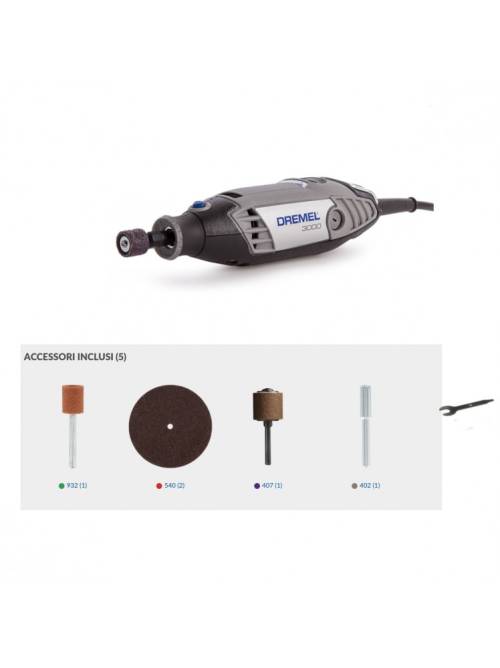 Multiutensile Dremel 3000 JW 125W 5 Acc.