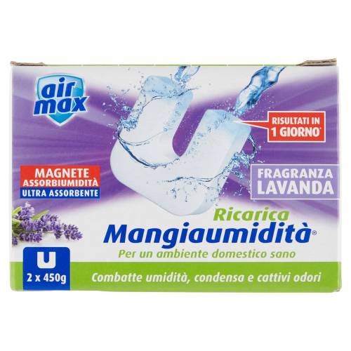 Tab Magnete Assorbiumidità Lavanda 2x450g