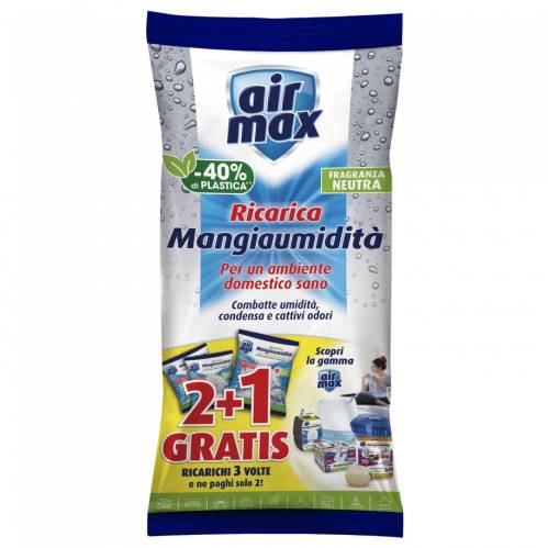 Air Max Ricariche Sali 2+1 GRATIS (1350g) Neutra