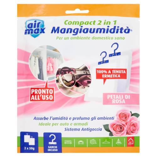 Appendibile Compact 2 in 1 Petali di Rosa 2x50gr