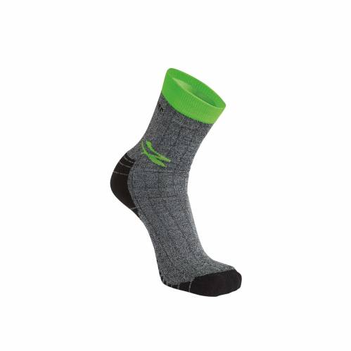 SK218VF - Calza Corta 2 Paia GIADY Verde Fluo U-Power Novità