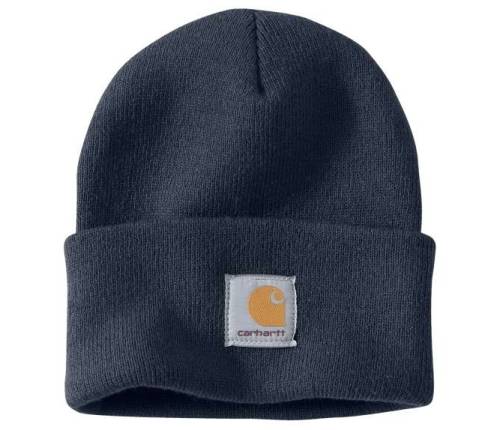 Berretto Lana Navy Blu Carhartt