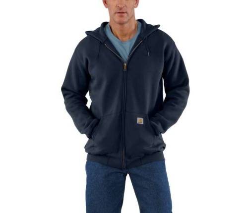 Felpa Uomo Con Cerniera Carhartt New Navy