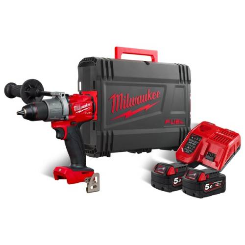 Trapano Avvitatore con Percussione Milwaukee Fuel 18V 2x5.0Ah