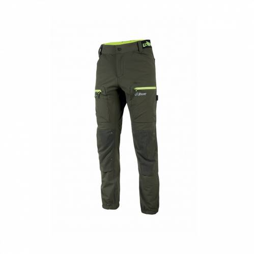 Pantalone Horizone Black Dark Green U-Power