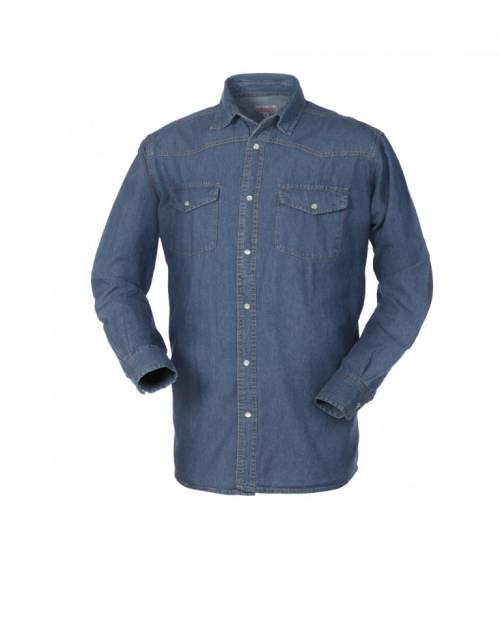 Camicia Jeans Stone Washed